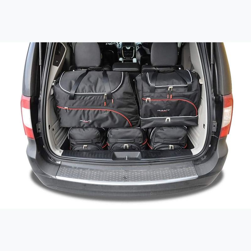 Trunk bag set KJUST Lancia Voyager 2011+ 5 pcs black 11
