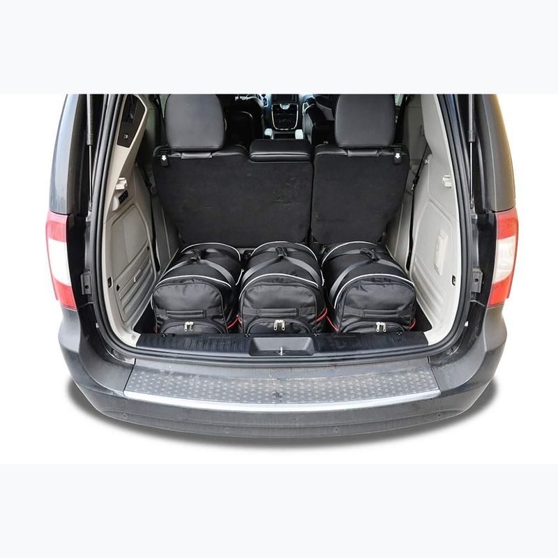 Trunk bag set KJUST Lancia Voyager 2011+ 5 pcs black 12