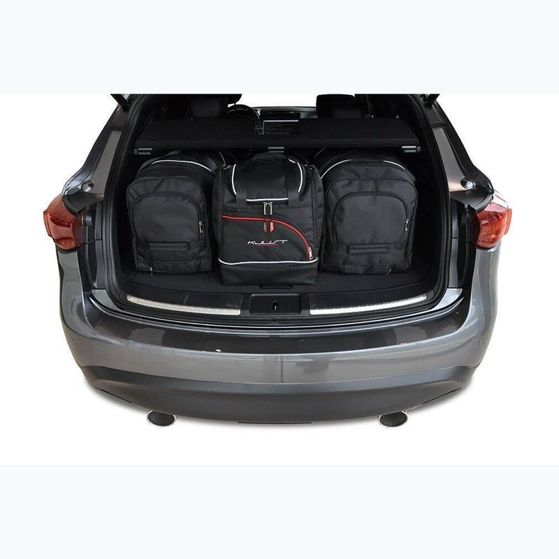Trunk bag set KJUST Infiniti QX70 2013-2018 4 pcs black 17