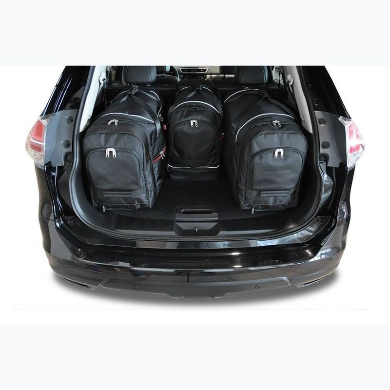 KJUST Nissan X-Trail 2014-2022 luggage compartment bag set 4 pcs black. 14