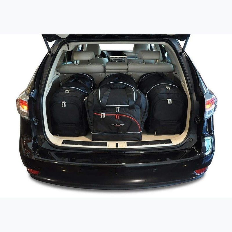 KJUST Lexus RX 2009-2015 luggage compartment bag set 4 pcs black. 15