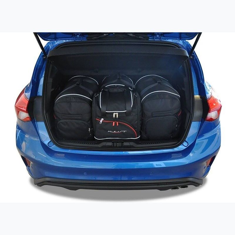 Trunk bag set KJUST Ford Focus Hatchback 2018+ 4 pcs black 13