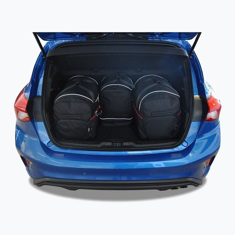 Trunk bag set KJUST Ford Focus Hatchback 2018+ 4 pcs black 14