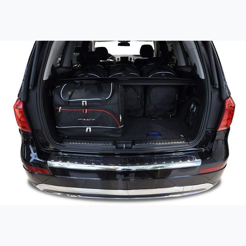 KJUST Mercedes-Benz GL 2012-2015 luggage compartment bag set 5 pcs. black 12