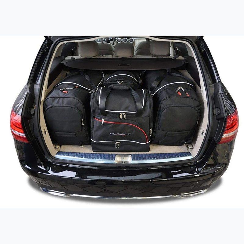 KJUST Mercedes-Benz C Combi luggage compartment bag set 2014-2021 4 pcs. black 11