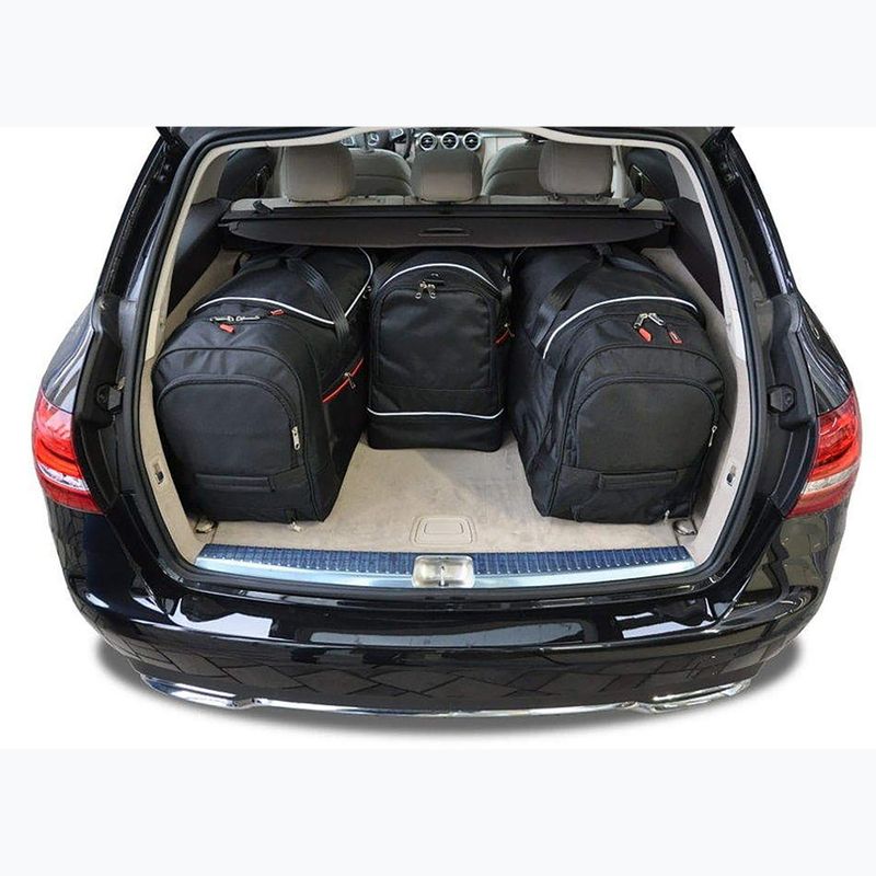 KJUST Mercedes-Benz C Combi luggage compartment bag set 2014-2021 4 pcs. black 12