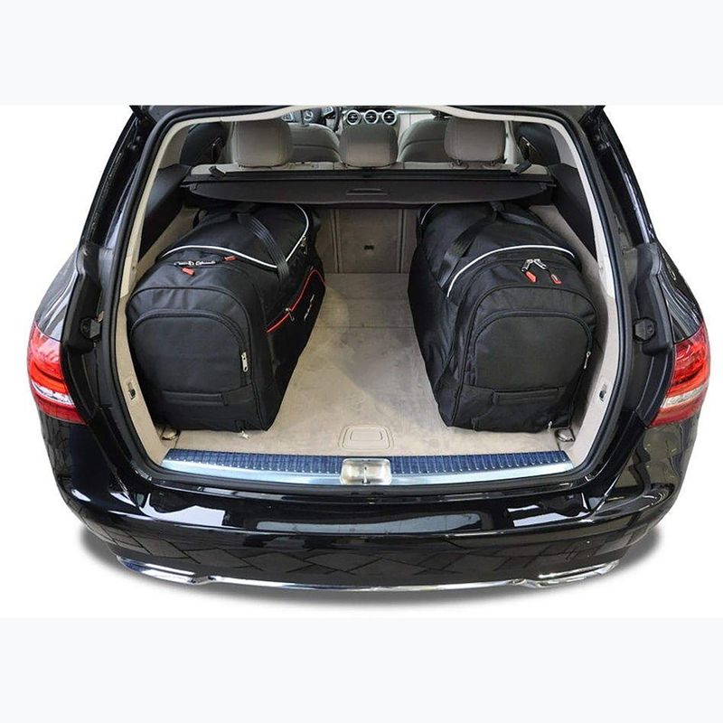 KJUST Mercedes-Benz C Combi luggage compartment bag set 2014-2021 4 pcs. black 13