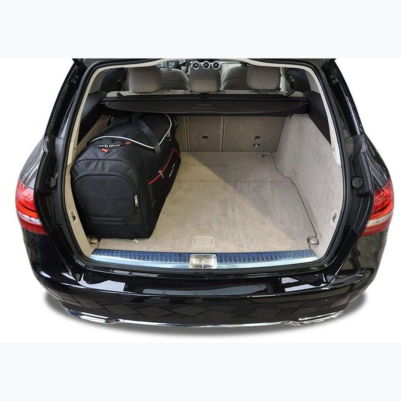 KJUST Mercedes-Benz C Combi luggage compartment bag set 2014-2021 4 pcs. black 14