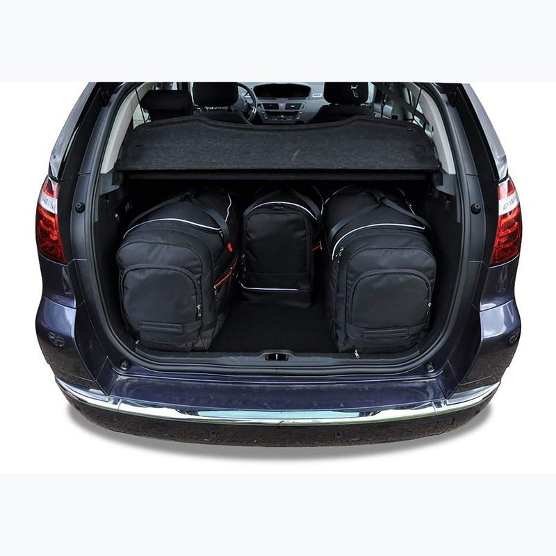 Trunk bag set KJUST Citroen C4 Picasso 2007-2013 4 pcs black 16