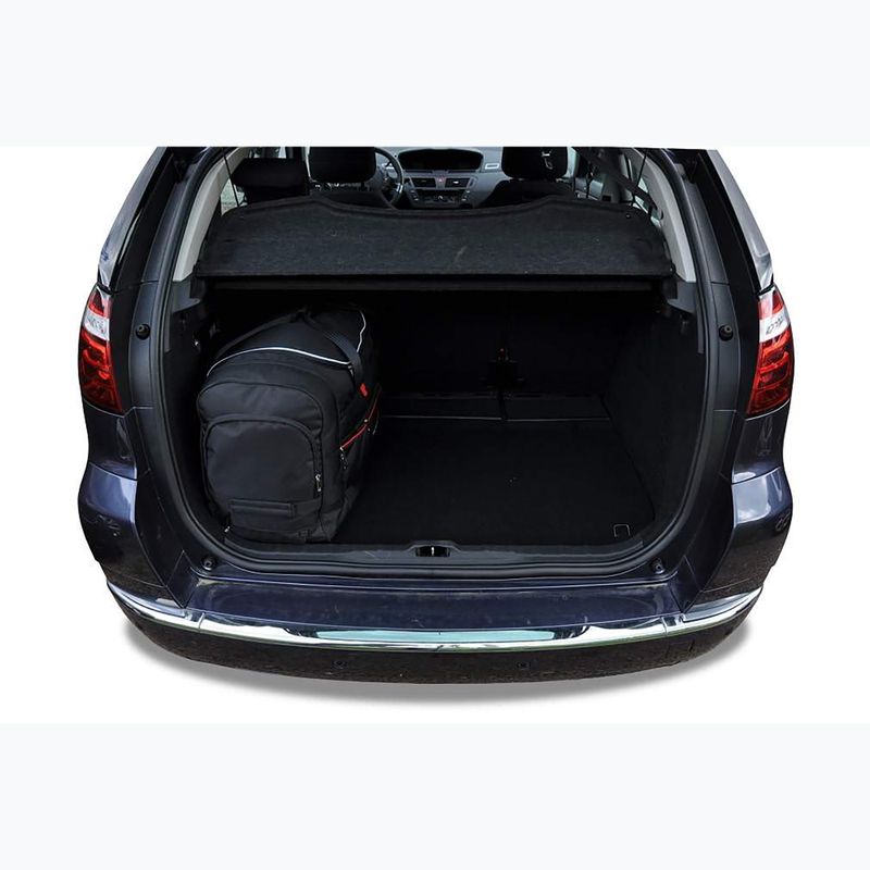 Trunk bag set KJUST Citroen C4 Picasso 2007-2013 4 pcs black 18