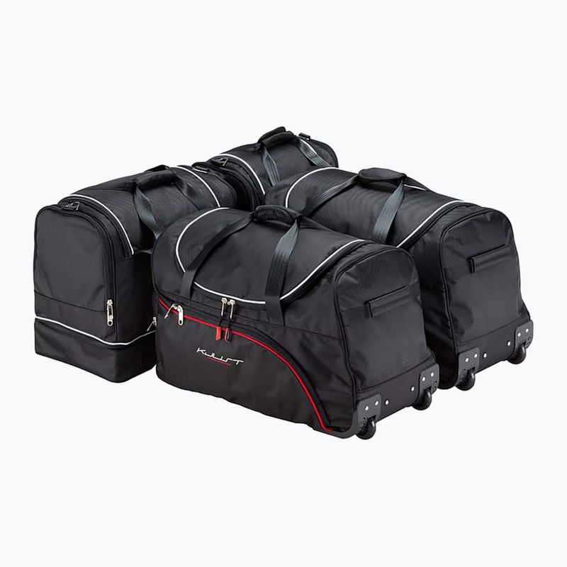 KJUST Maserati Ghibli 2013+ 4 luggage compartment bag set black. 2