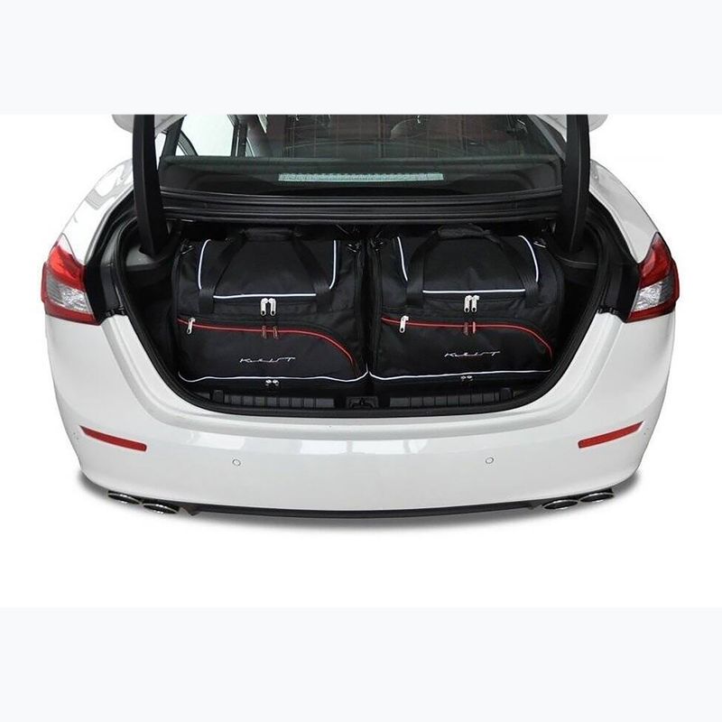 KJUST Maserati Ghibli 2013+ 4 luggage compartment bag set black. 14