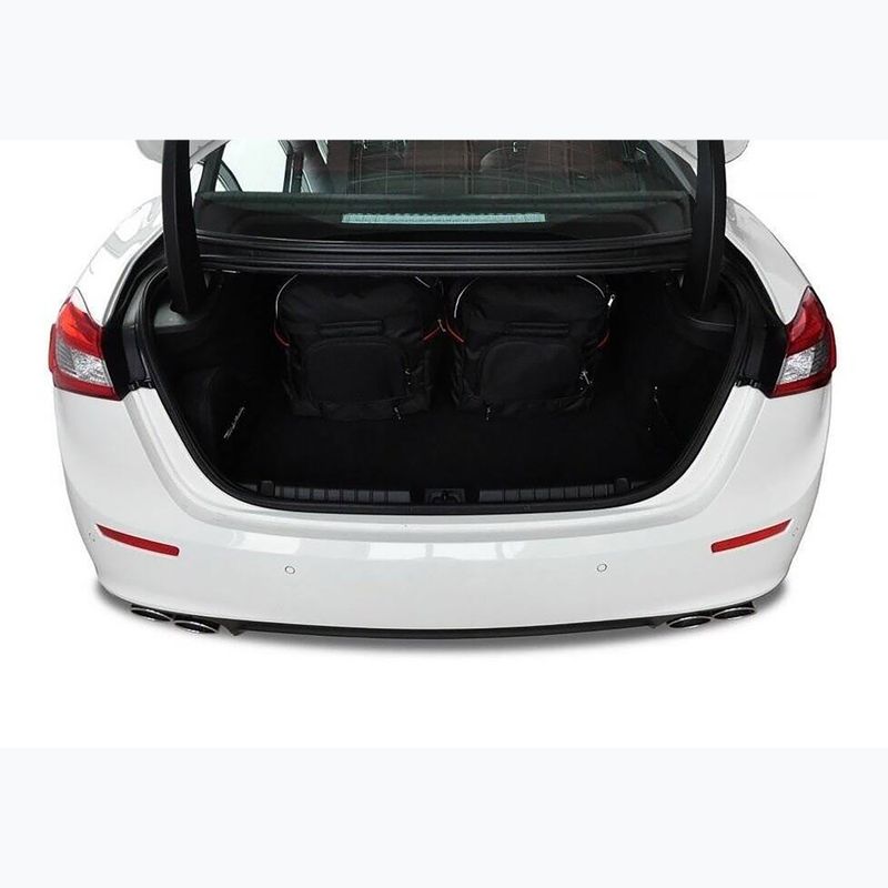 KJUST Maserati Ghibli 2013+ 4 luggage compartment bag set black. 16