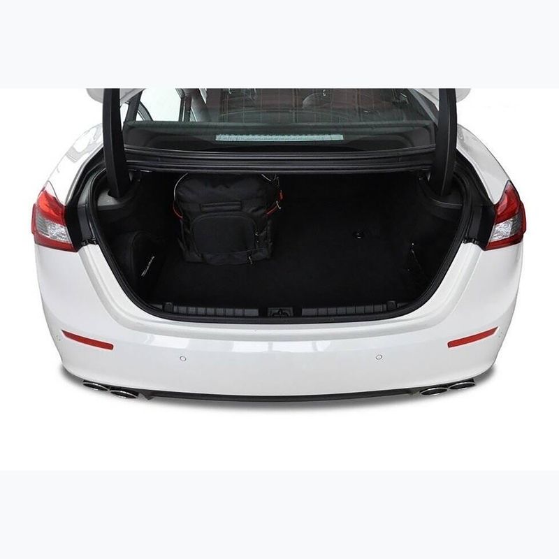 KJUST Maserati Ghibli 2013+ 4 luggage compartment bag set black. 17