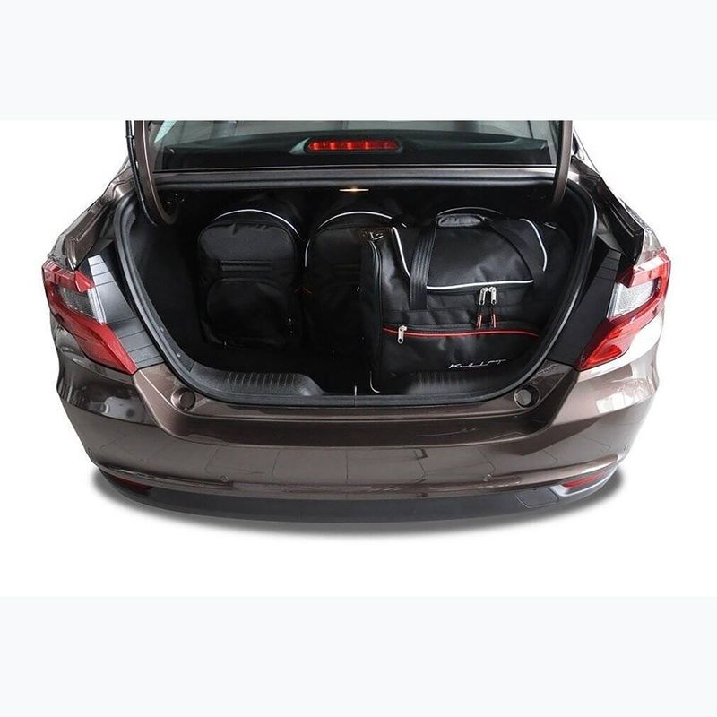 Trunk bag set KJUST Fiat Tipo Limousine 2015+ 5 pcs black 15