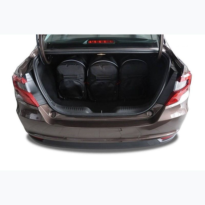 Trunk bag set KJUST Fiat Tipo Limousine 2015+ 5 pcs black 16
