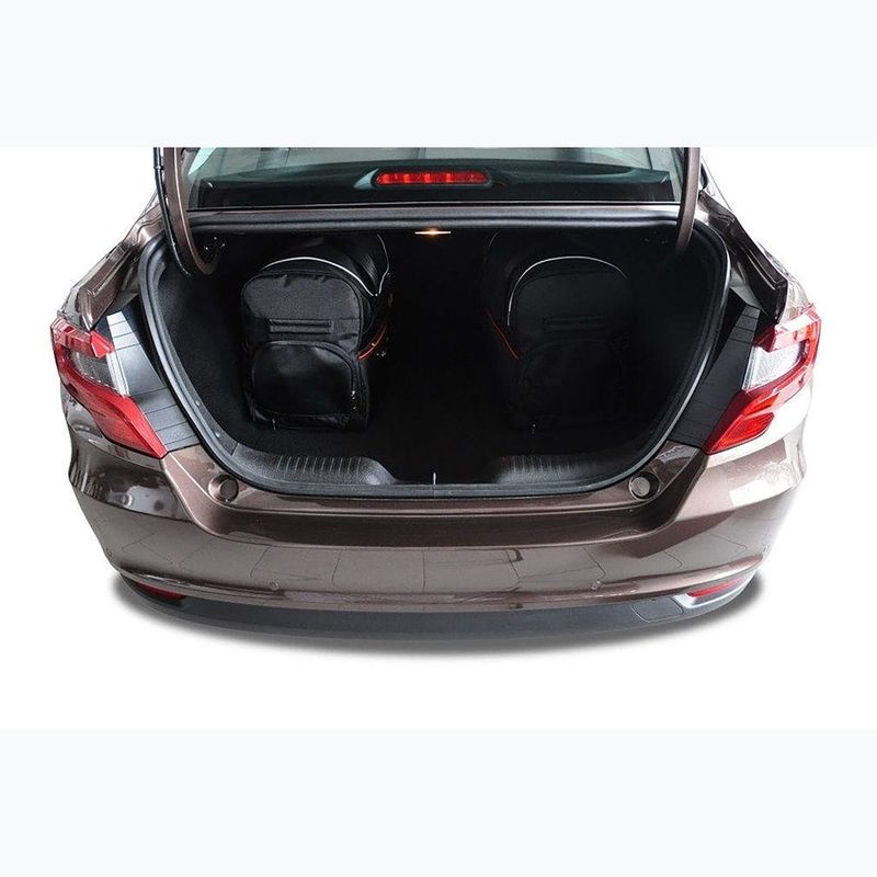 Trunk bag set KJUST Fiat Tipo Limousine 2015+ 5 pcs black 17