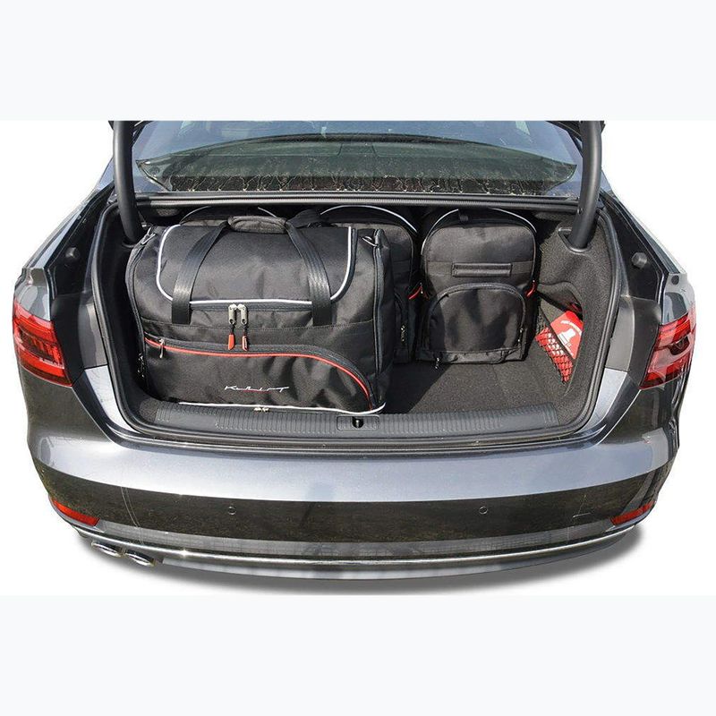 KJUST trunk bag set Audi A4 Limousine 2015+ 5 pcs black 17