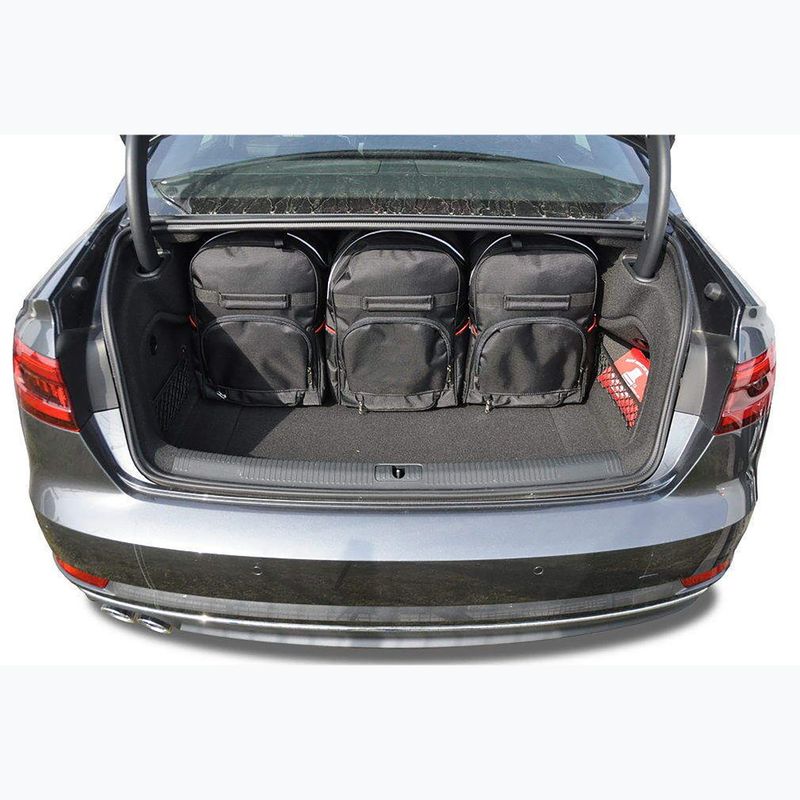 KJUST trunk bag set Audi A4 Limousine 2015+ 5 pcs black 18