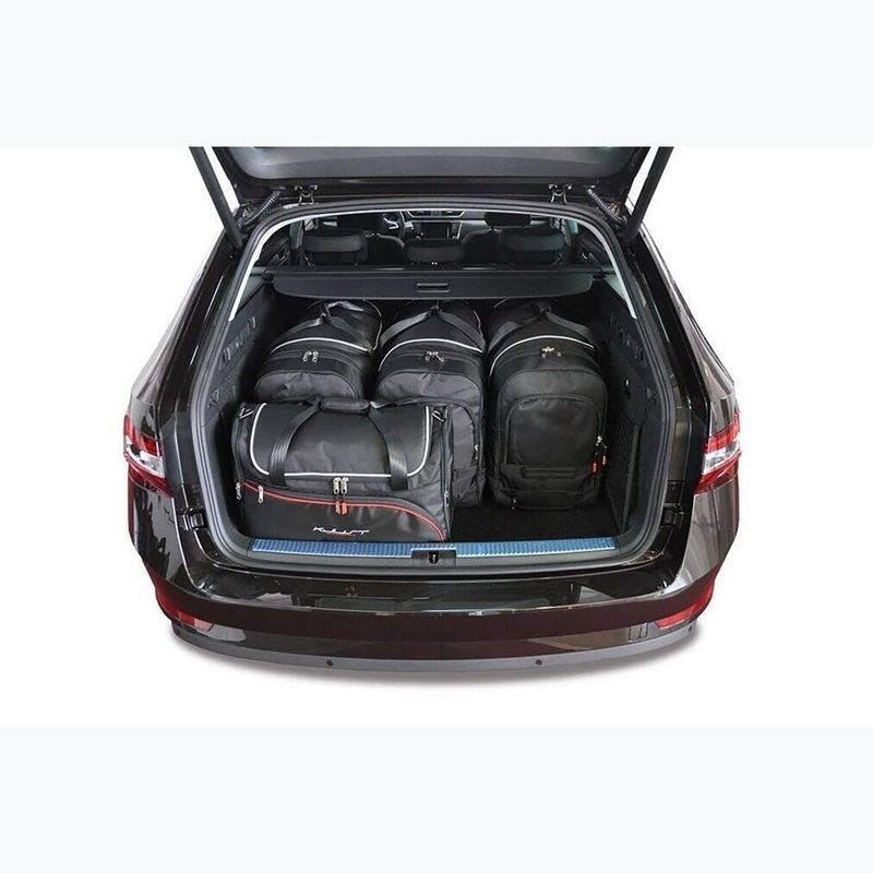 Trunk bag set KJUST Skoda Superb Combi 2015-2023 5 pcs. black 13
