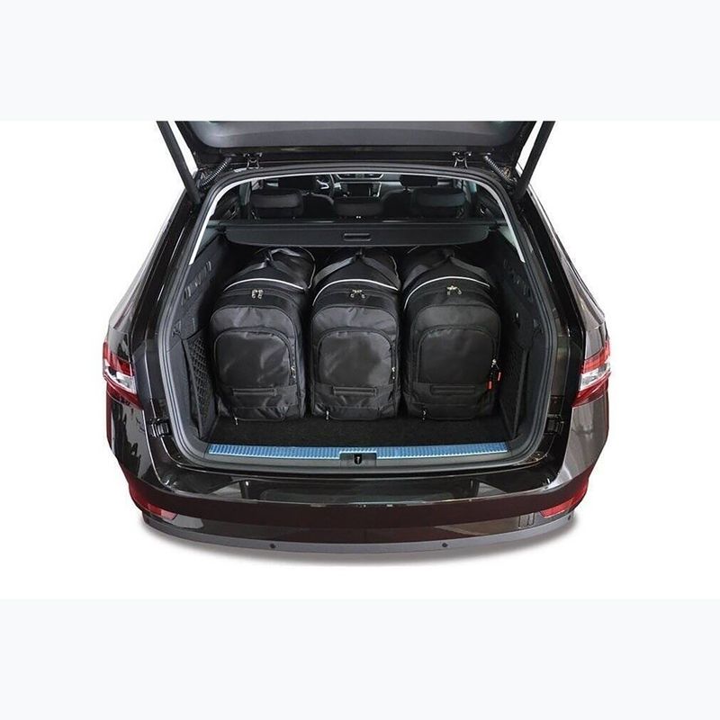 Trunk bag set KJUST Skoda Superb Combi 2015-2023 5 pcs. black 14
