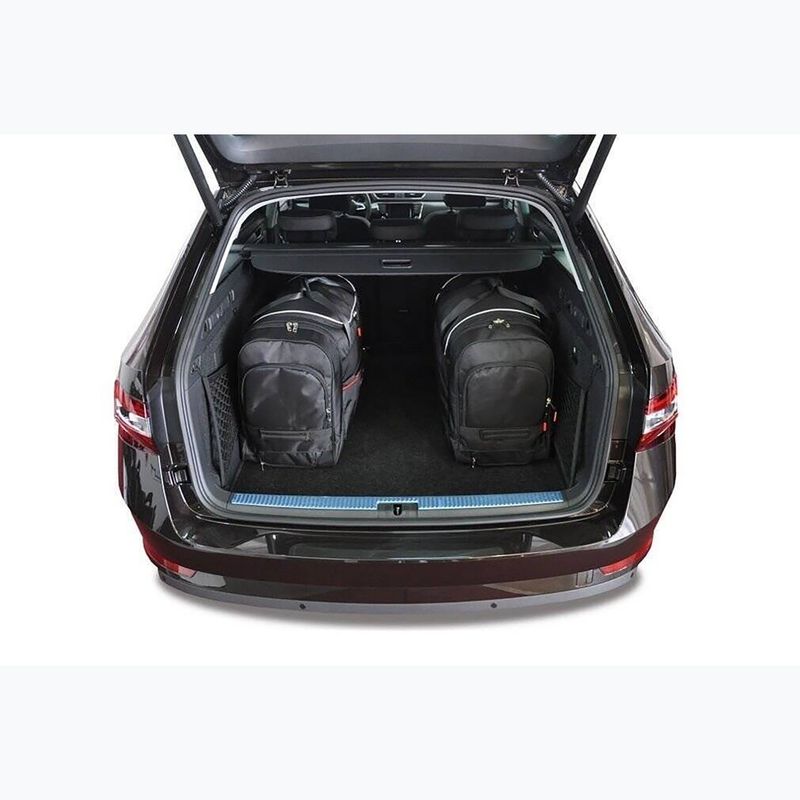 Trunk bag set KJUST Skoda Superb Combi 2015-2023 5 pcs. black 15