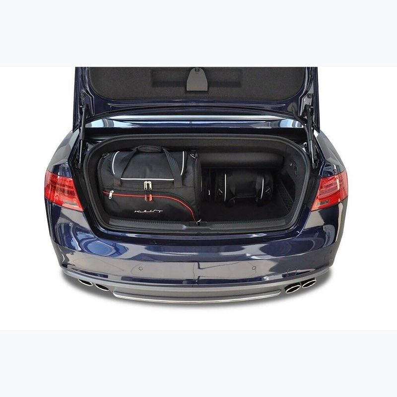 KJUST Audi A5 Convertible luggage compartment bag set 2008-2016 4 pcs black 16