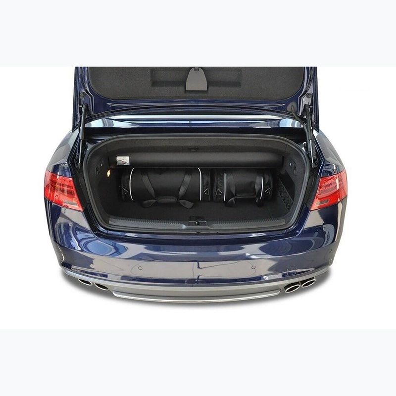 KJUST Audi A5 Convertible luggage compartment bag set 2008-2016 4 pcs black 17