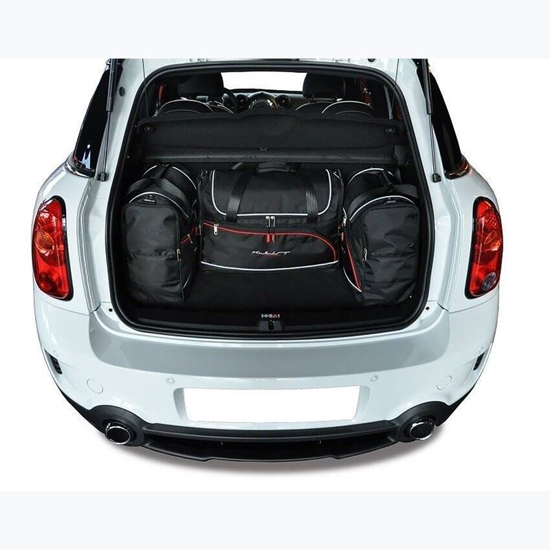 KJUST Mini Countryman 2010-2015 boot bag set 4 pcs black. 11