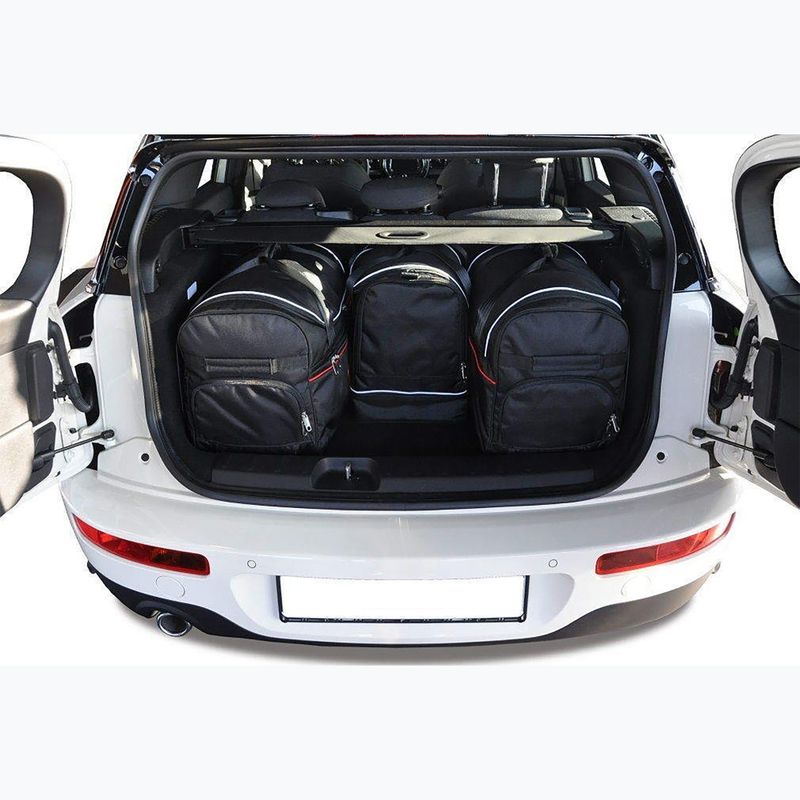 KJUST Mini Clubman 2015+ boot bag set 4 pcs black. 12