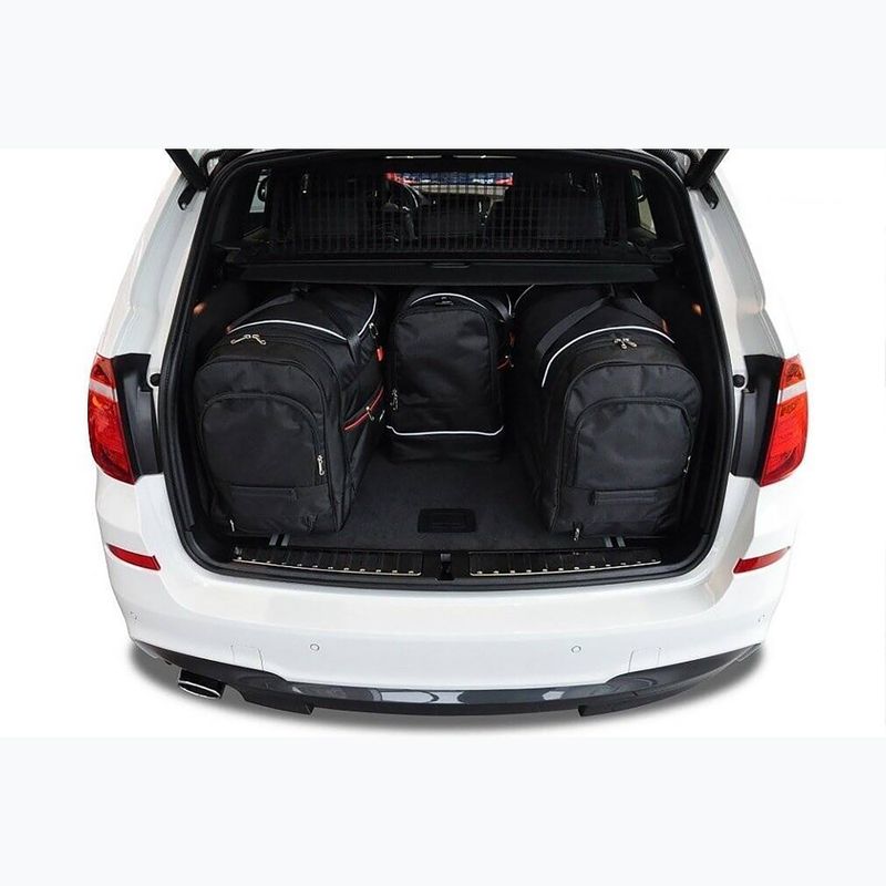KJUST BMW X3 boot bag set 2010-2017 4 pcs black 15
