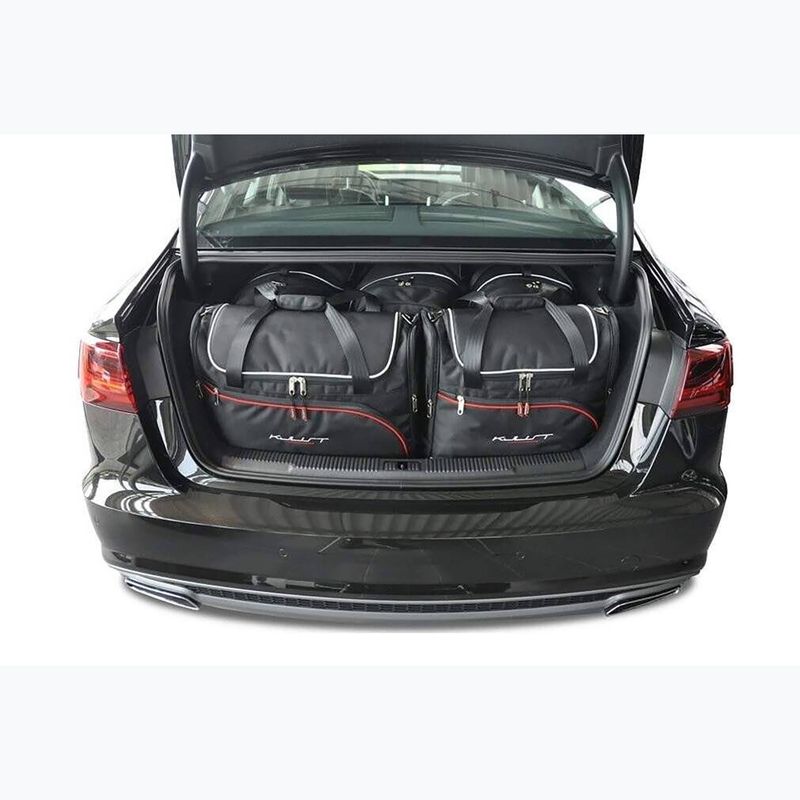KJUST trunk bag set Audi A6 Limousine 2011-2017 5 pcs black 16
