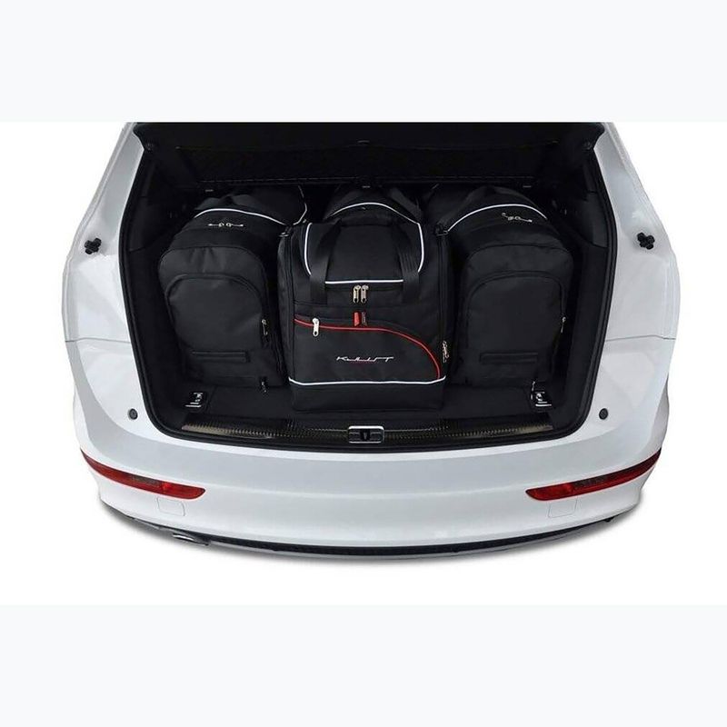 KJUST trunk bag set Audi Q5 2008-2016 4 pcs black 17