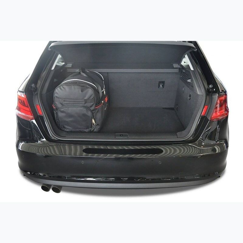 KJUST Audi A3 trunk bag set 2012-2020 3 pcs black 17