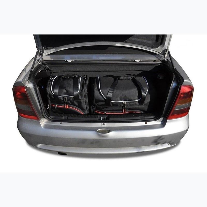 Trunk bag set KJUST Opel Astra Cabrio 2001-2006 4 pcs. black 12