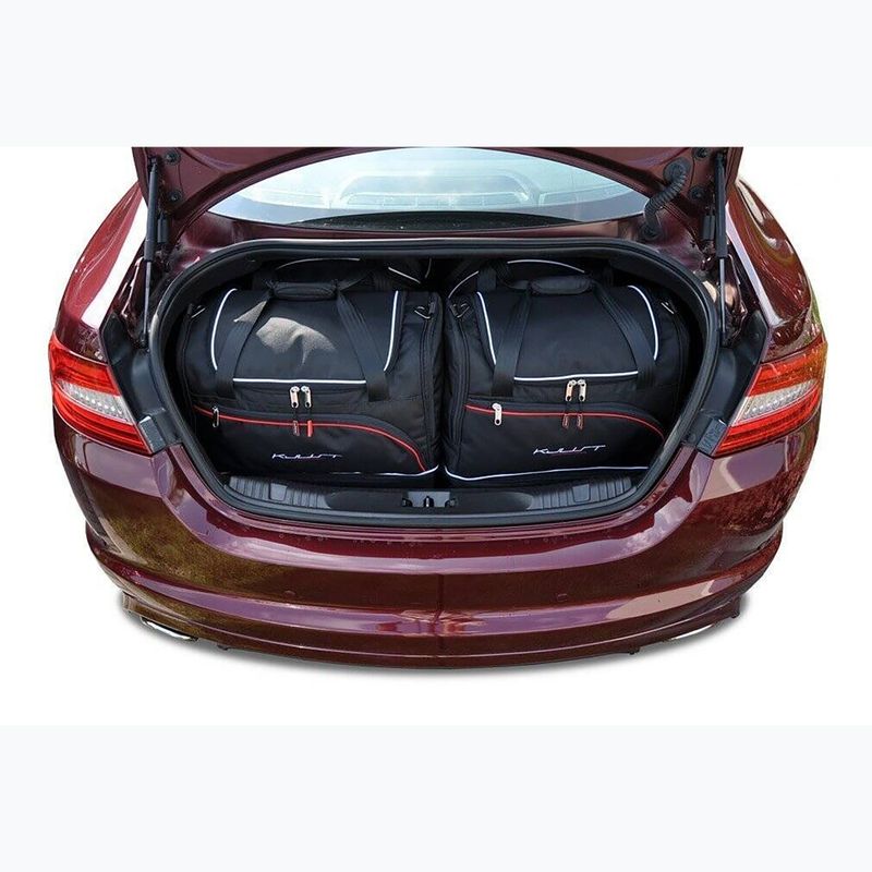 Trunk bag set KJUST Jaguar Xf Limousine 2007-2015 4 pcs black 15