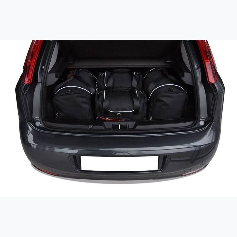 Trunk bag set KJUST Fiat Punto 2012+ 4 pcs black 15