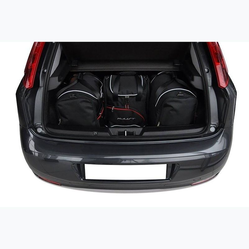 Trunk bag set KJUST Fiat Punto 2012+ 4 pcs black 16