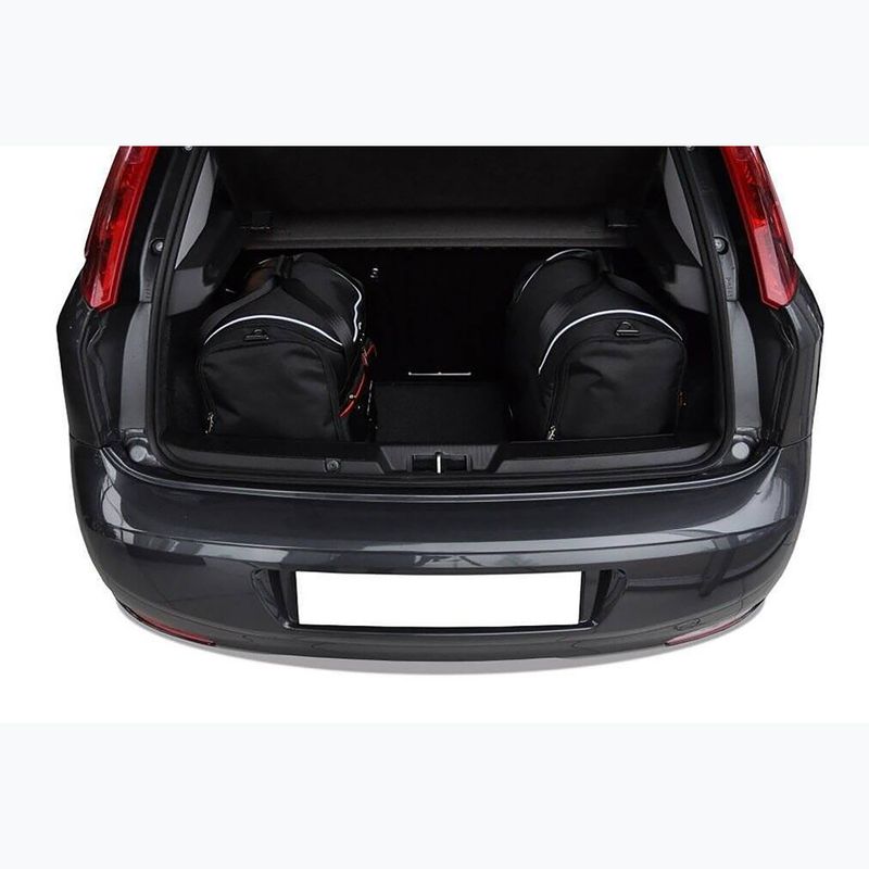 Trunk bag set KJUST Fiat Punto 2012+ 4 pcs black 17