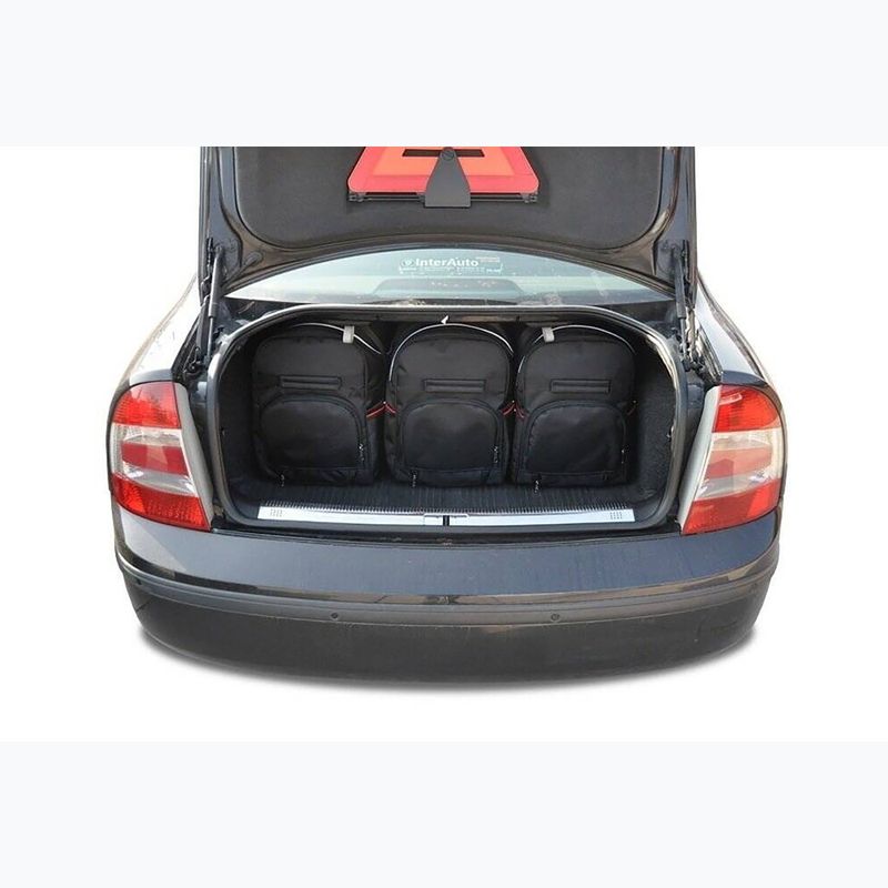 Trunk bag set KJUST Skoda Superb Limousine 2001-2008 5 pcs. black 12