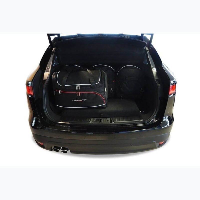 Trunk bag set KJUST Jaguar F-Pace 2015+ 5 pcs black 17