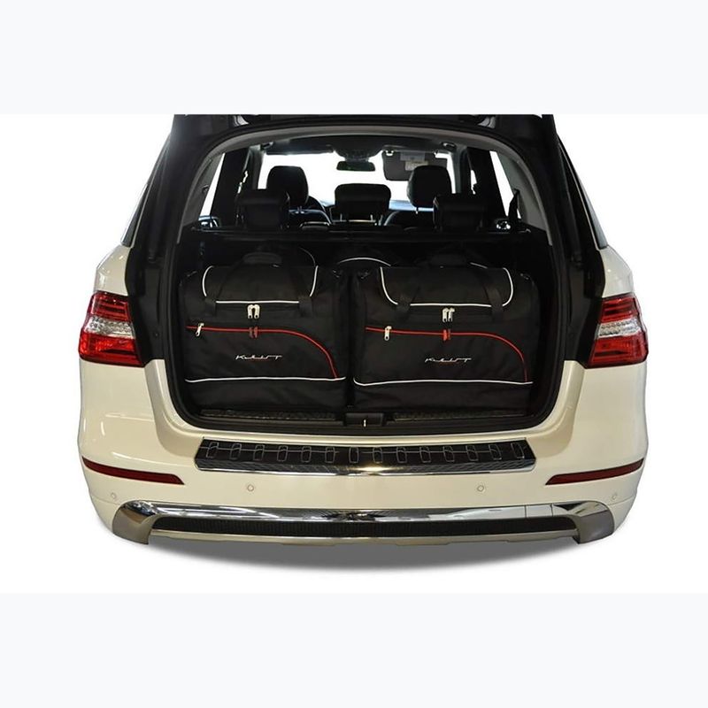 KJUST Mercedes-Benz M 2011-2015 luggage compartment bag set 5 pcs. black 11
