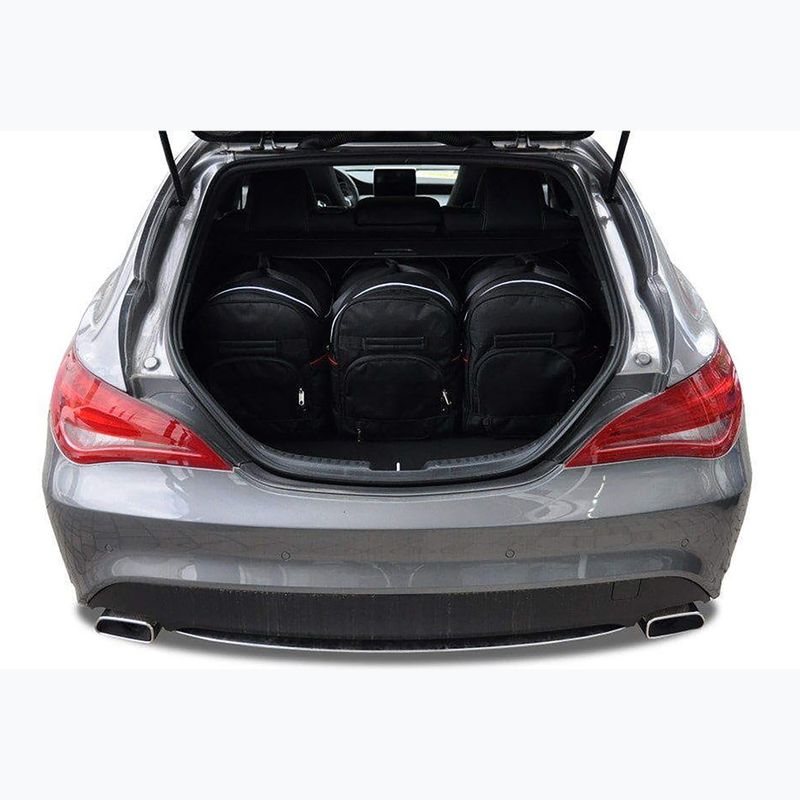 KJUST Mercedes-Benz CLA Shooting Brake 2015-2018 luggage compartment bag set 5 pcs black. 12