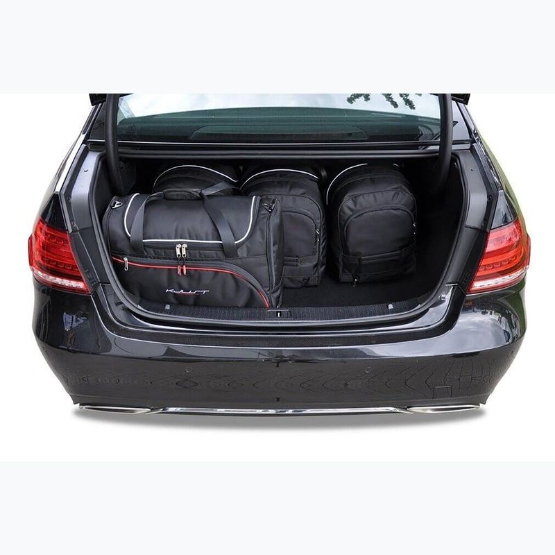 KJUST Mercedes-Benz E Limousine 2009-2015 luggage compartment bag set 5 pcs. black 17