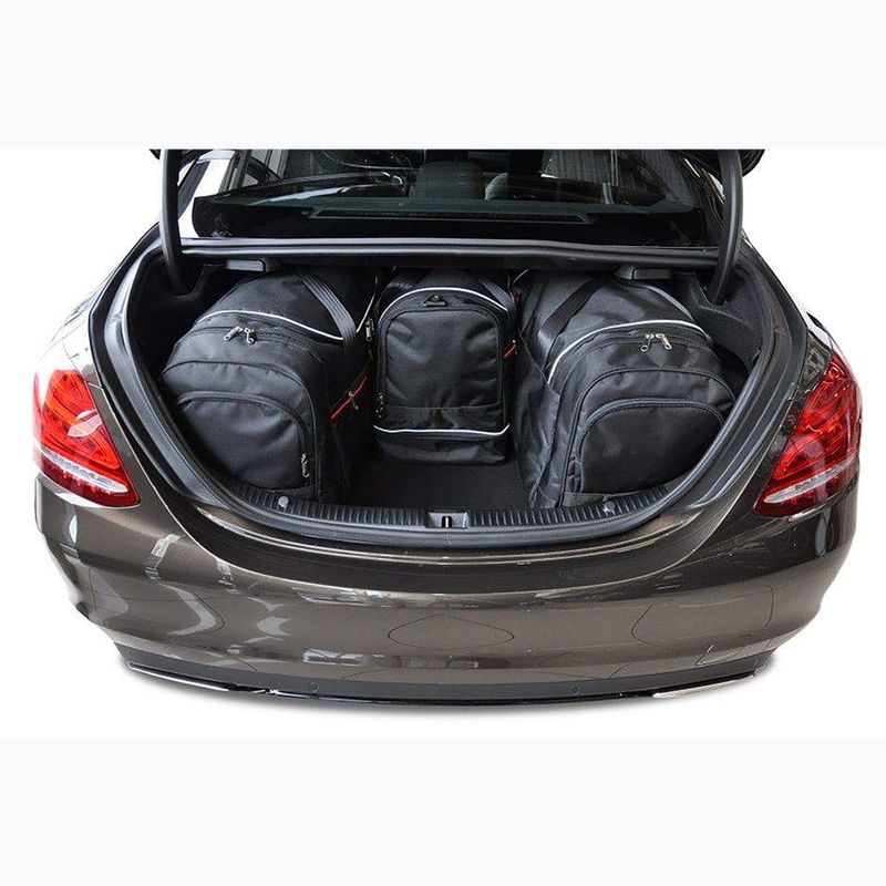 KJUST Mercedes-Benz C Limousine luggage compartment bag set 2013-2021 4 pcs. black 14