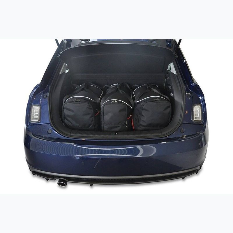 KJUST boot bag set Audi A1 2010-2018 3 pcs black 14