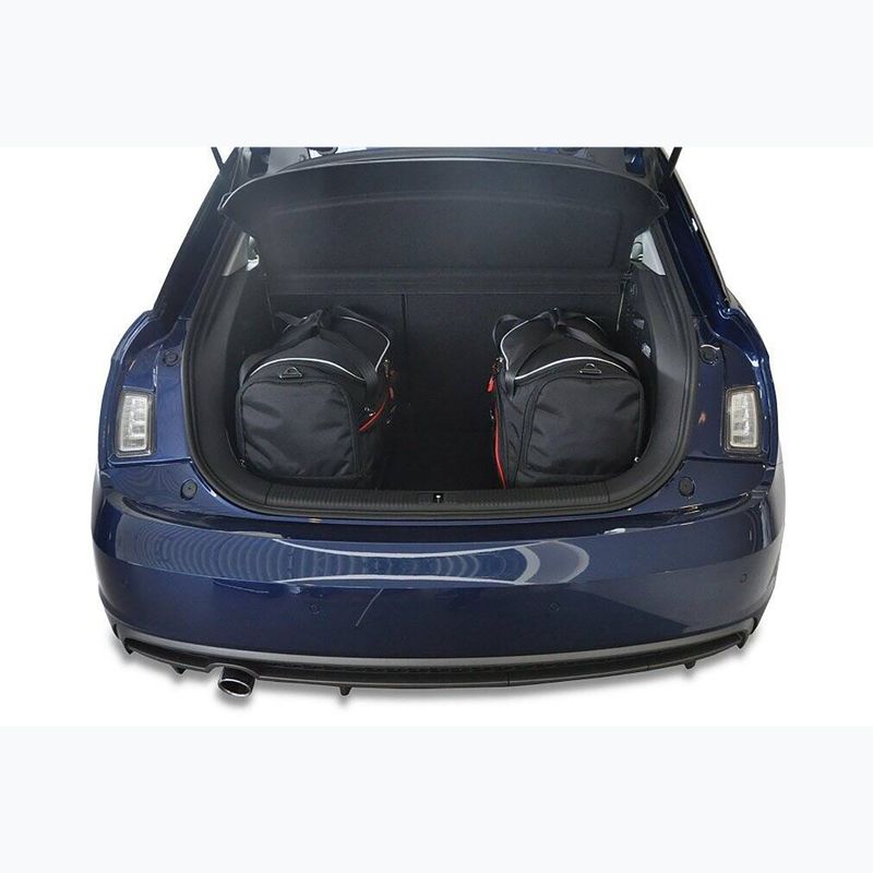 KJUST boot bag set Audi A1 2010-2018 3 pcs black 15