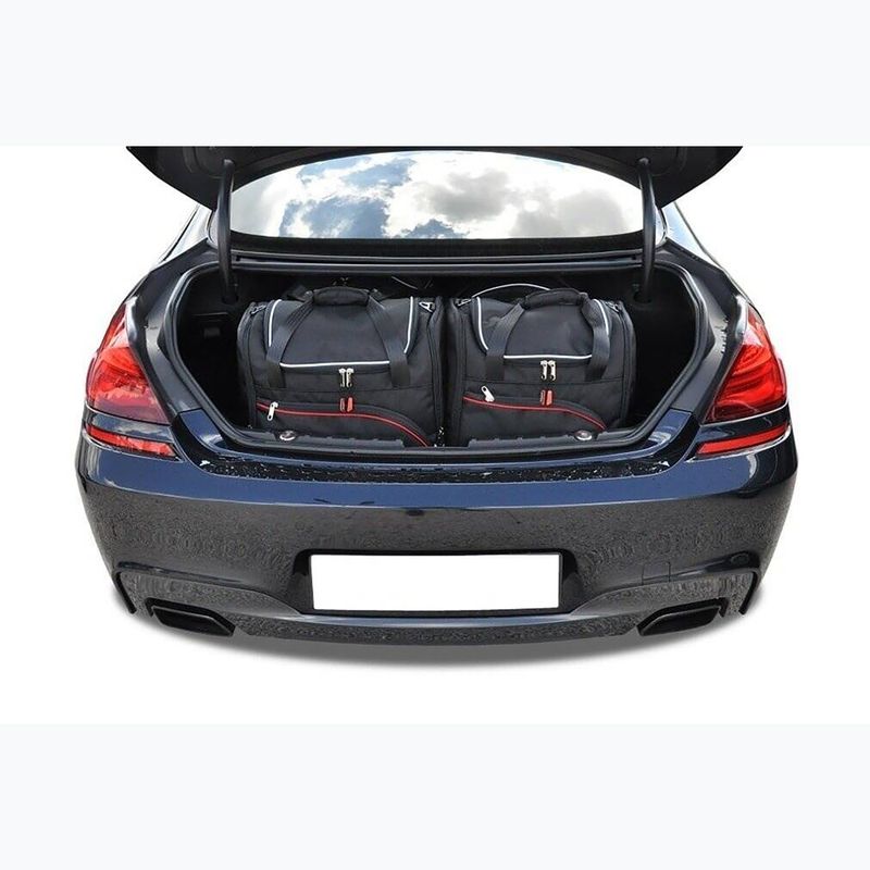 KJUST BMW 6 Gran Coupe 2012-2018 boot bag set 4 pcs black 18