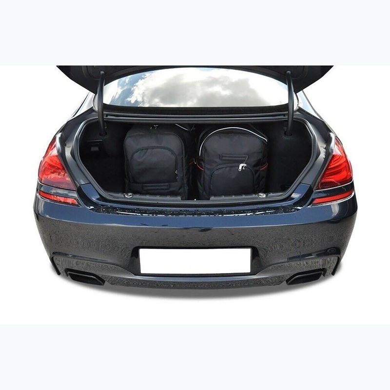 KJUST BMW 6 Gran Coupe 2012-2018 boot bag set 4 pcs black 19