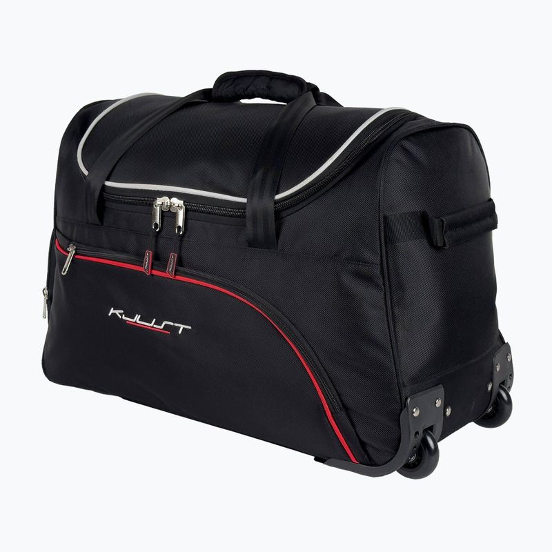 KJUST Audi A4 Allroad Quattro trunk bag set 2008-2015 5 pcs black 4